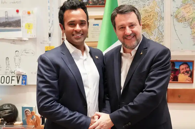 vivek ramaswamy - matteo salvini