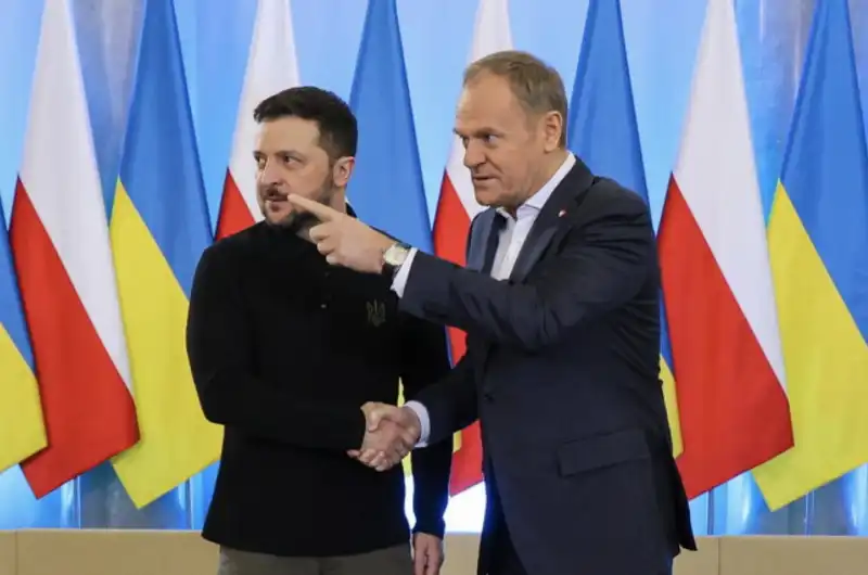 volodymyr zelensky   donald tusk 