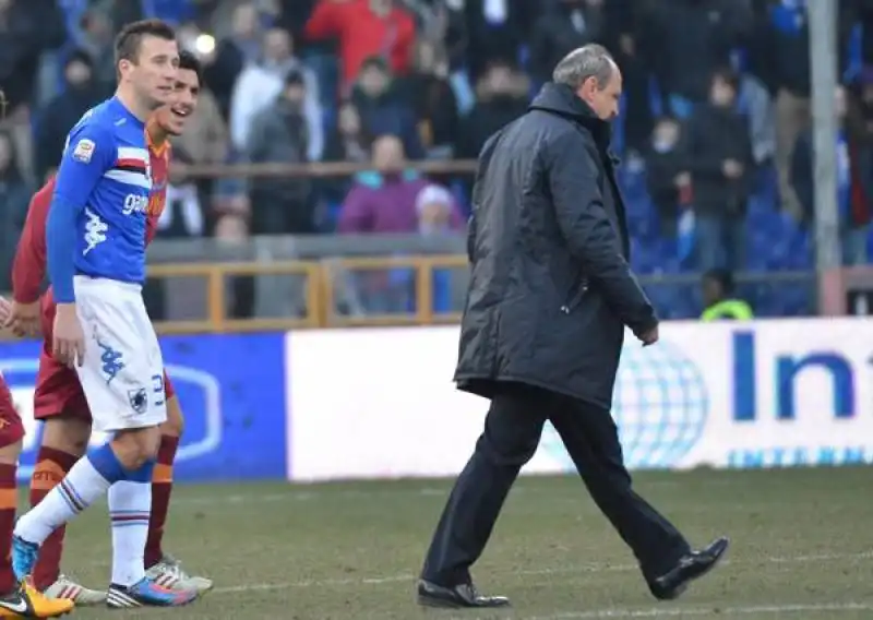 Delio Rossi in Sampdoria Roma