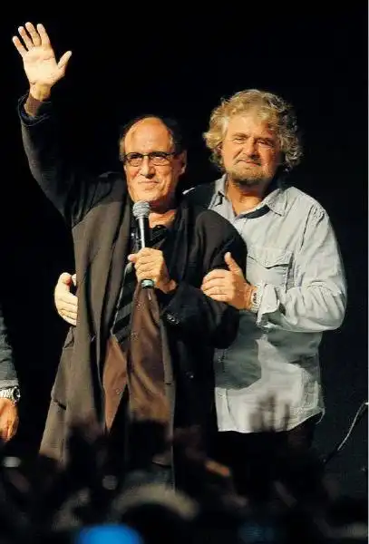 adriano celentano e beppe grillo