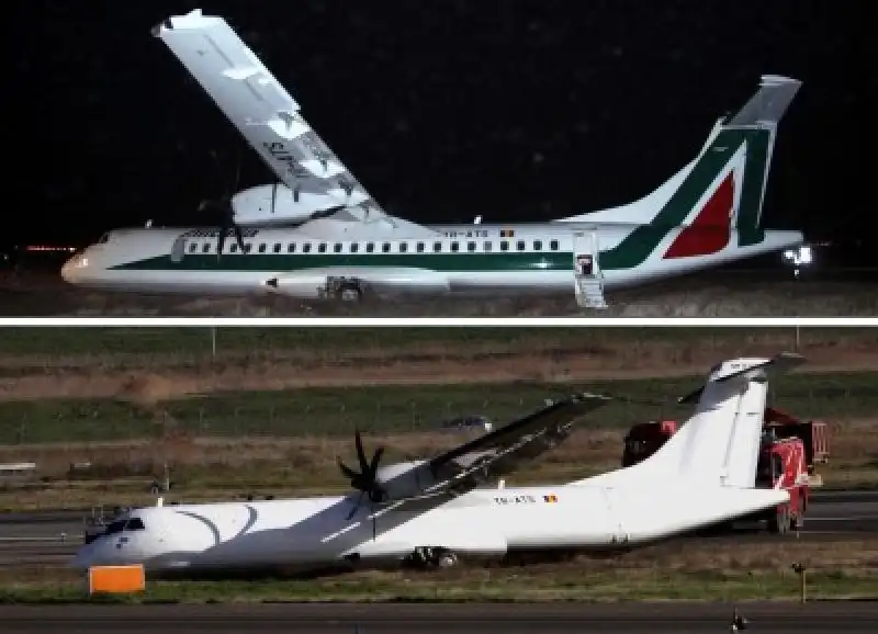 Aereo fuoripista a Fiumicino, sparisce il logo Alitalia