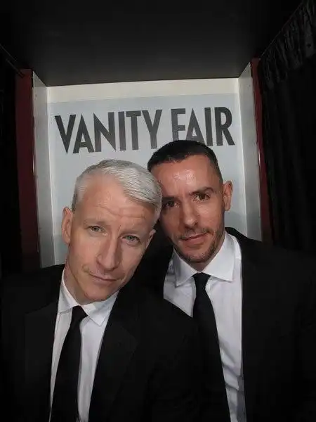 Anderson Cooper and Ben Maisani 