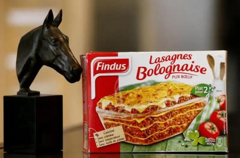 carne equina lasagne findus 