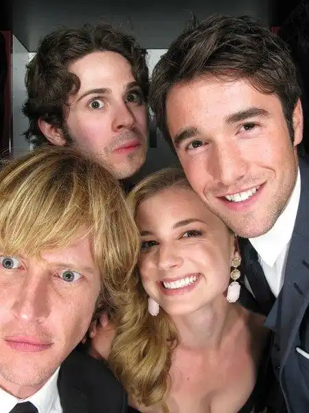 Connor Paolo Joshua Bowman Emily VanCamp and Gabriel Mann 