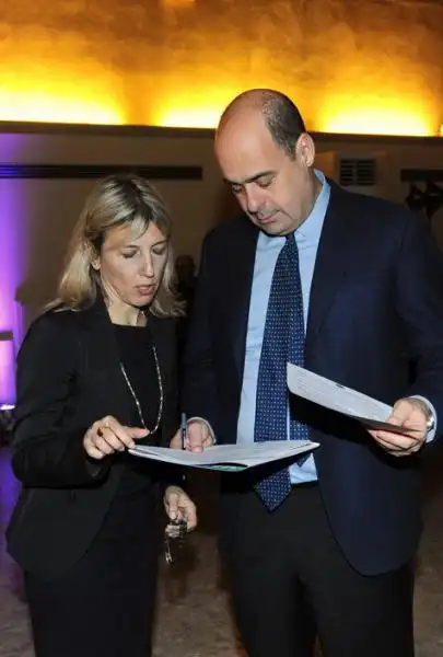 Damiana Leoni e Nicola Zingaretti 