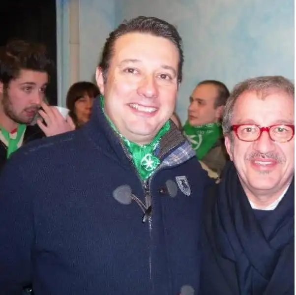 DAVIDE AMADEO CON ROBERTO MARONI DA FACEBOOK 