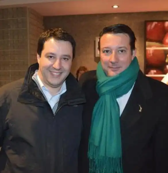 DAVIDE AMADEO CON SALVINI DA FACEBOOK 