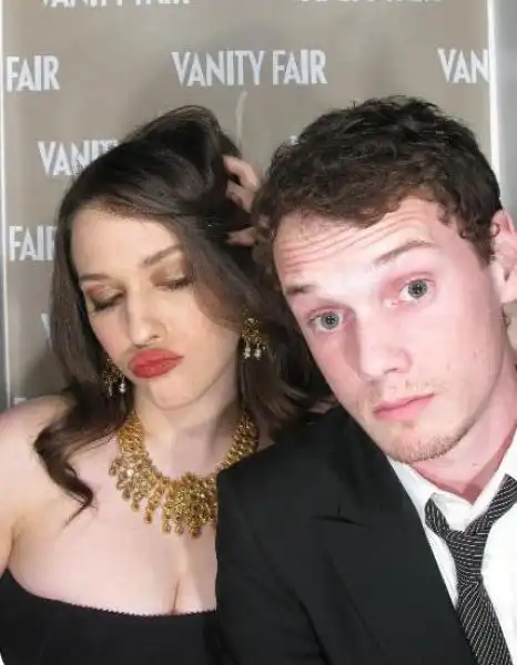 Kat Dennings and Anton Yelchin 