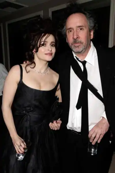 HELENA BONHAM CARTER AND TIM BURTON 