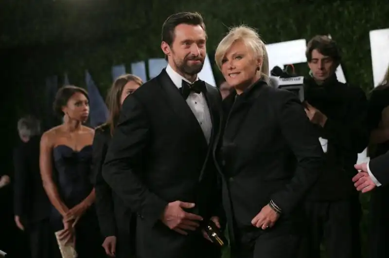 HUGH JACKMAN AND AND DEBORRA LEE FURNESS 