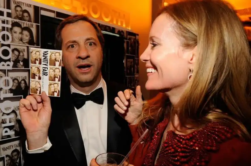 JUDD APATOW AND LESLIE MANN 