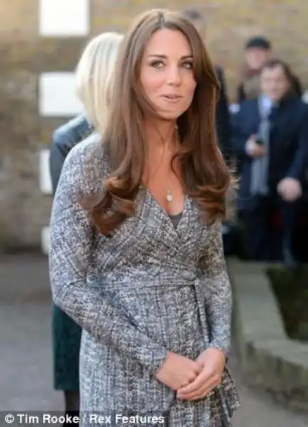 KATE MIDDLETON CON LA PANCETTA 