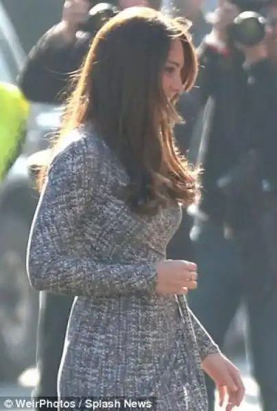 KATE MIDDLETON CON LA PANCETTA 