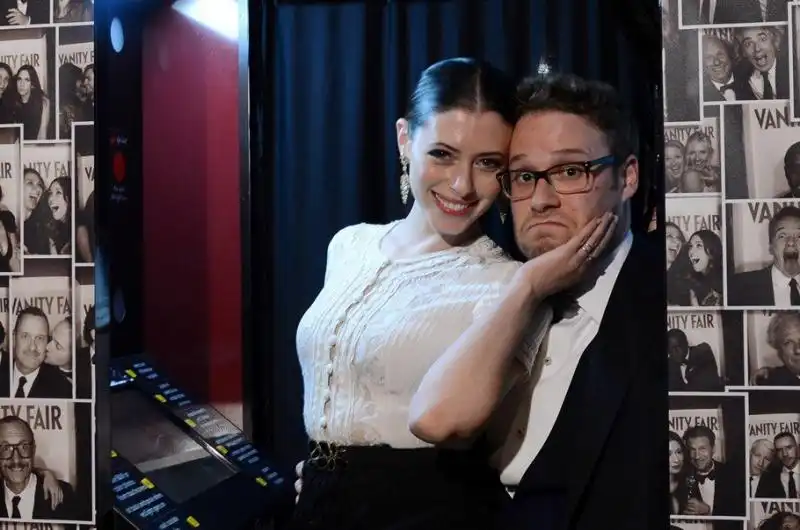 LAUREN MILLER AND SETH ROGEN 