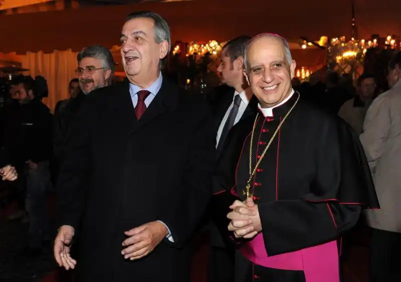 Ministro Ornaghi e Mons Fisichella 