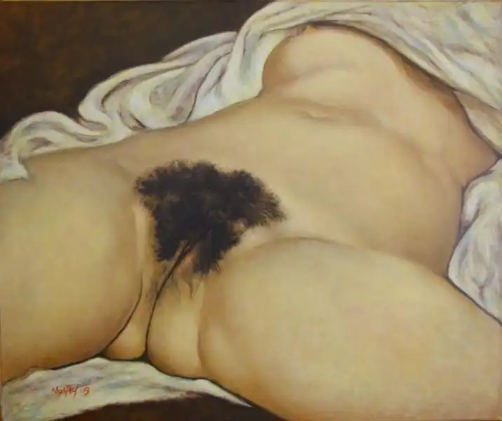 LORIGINE DEL MONDO DI GUSTAVE COURBET 