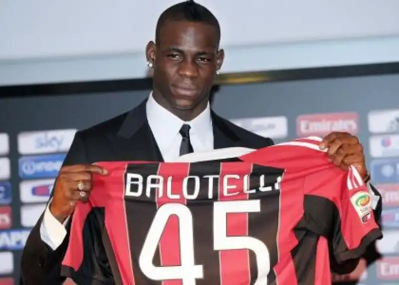 Presentazione Balotelli Milan