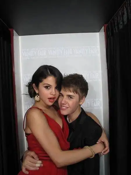 Selena Gomez and Justin Bieber 