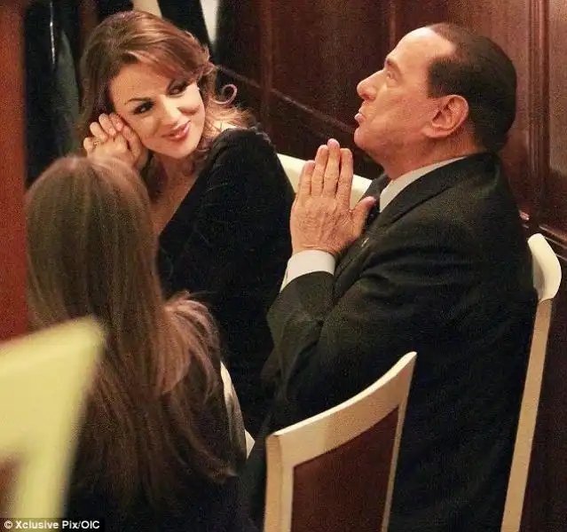 Silvio Berlusconi e Francesca Pascale