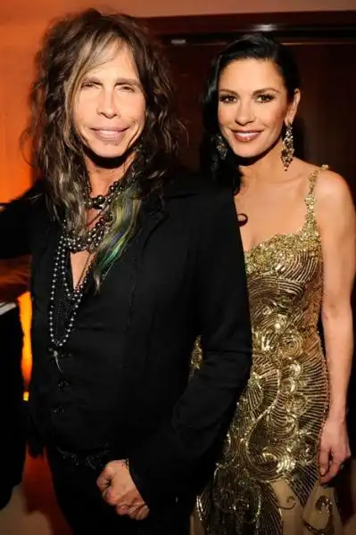 STEVEN TYLER AND CATHERINE ZETA JONES 