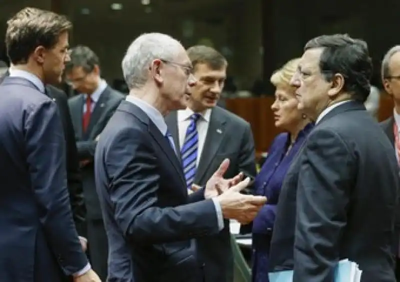 Vertice sul bilancio Ue, Van Rompuy-Barroso