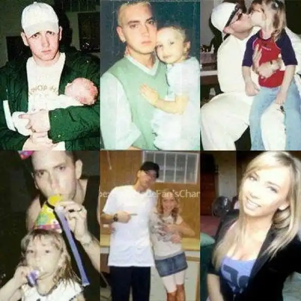 eminem con la figlia hailie 