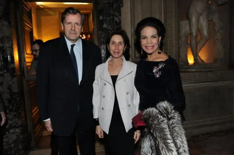 Alain e Anne Le Roy con Marisela Federici 