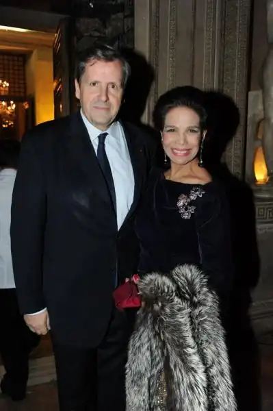 Alain Le Roy e Marisela Federici 