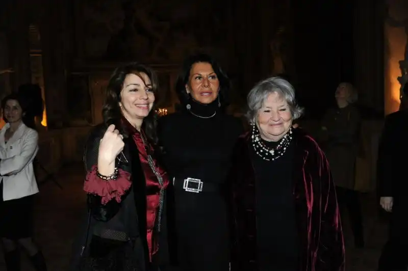 Raffaella Leone Anna Coliva e Chiara Monicelli 