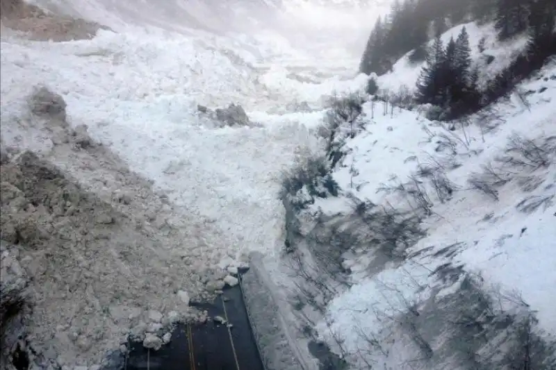 Alaska invasa dalla neve 