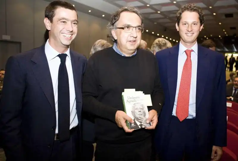 ANDREA AGNELLI, MARCHIONNE, ELKANN