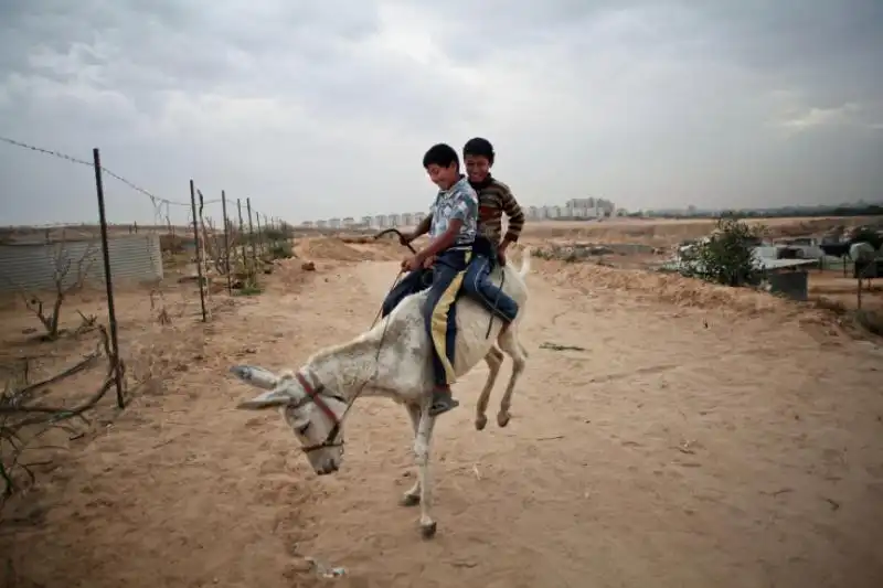 Bimbi nella striscia di Gaza 