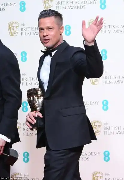 Brad Pitt ai Bafta 