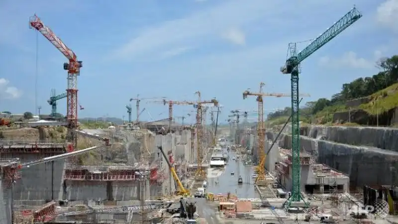 IL CANTIERE DEL NUOVO CANALE DI PANAMA CUI LAVORANO SACYR E IMPREGILO