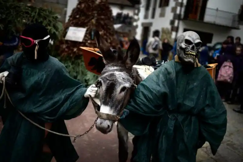 Carnevale di Zubieta in Spagna 