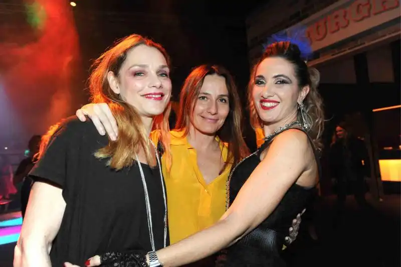 Desiree Colapietro con Maria Sole Tognazzi e Fabrizia Sacchi 