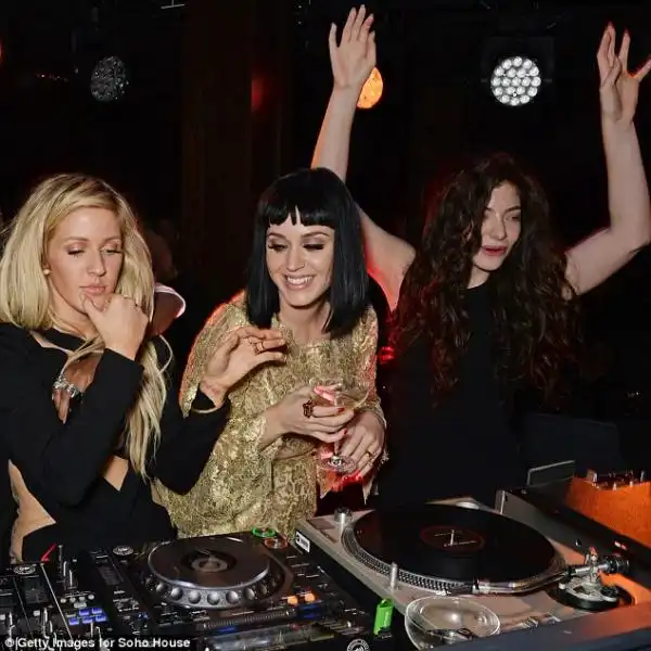 Ellie Goulding con Katy Perry e Lorde 