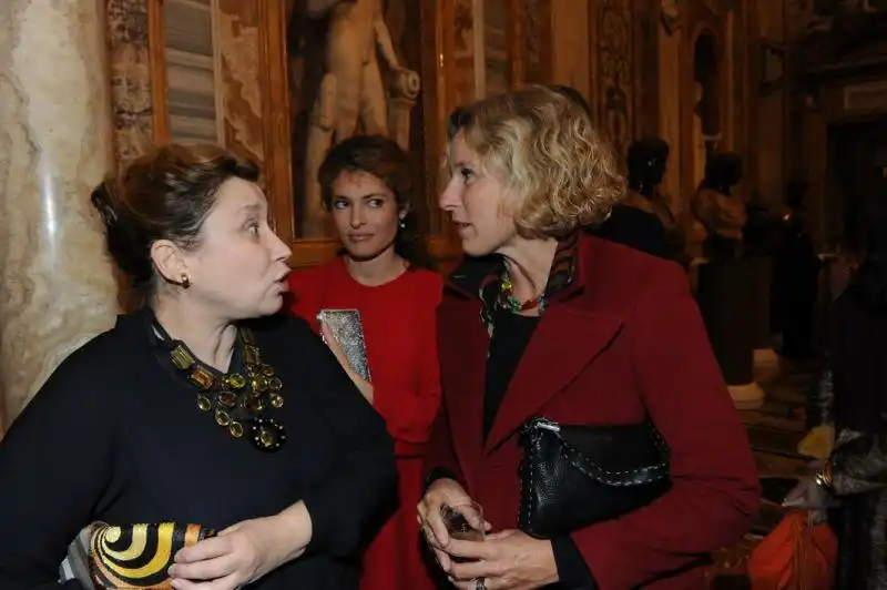 Fendi Ginevra Elkann e Giovanna Melandri 