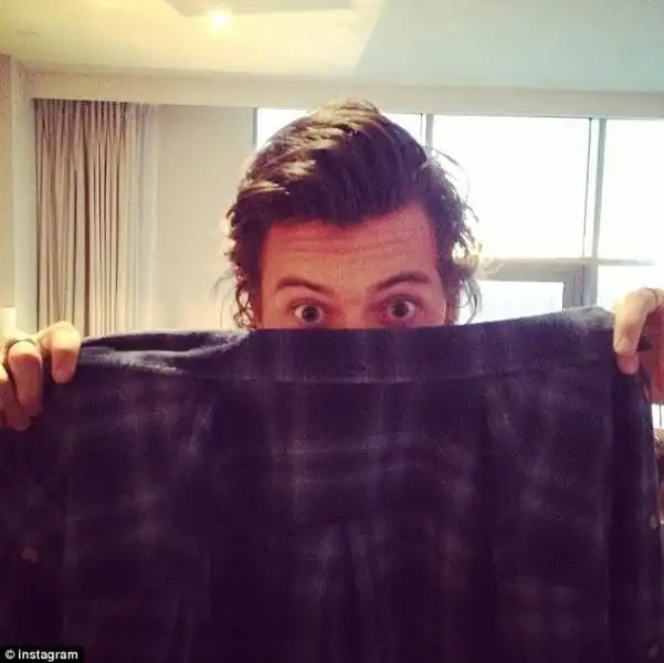 Harry Styles si prepara per lo show 