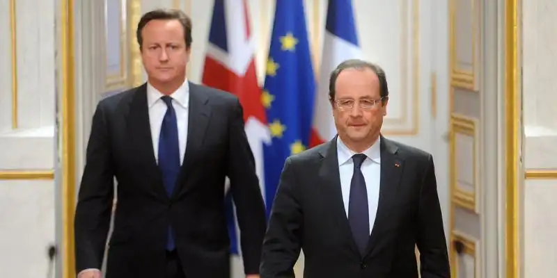 HOLLANDE E DAVID CAMERON