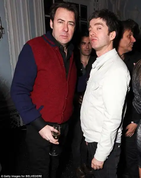 Jonathan Ross e Noel Gallagher 