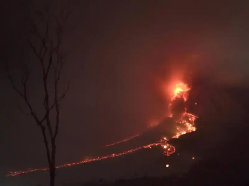 La lava del Sinabung 