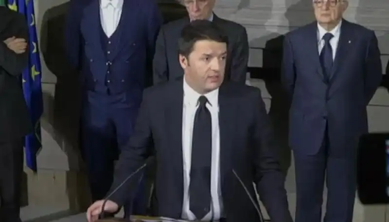 MATTEO RENZI AL QUIRINALE PRESENTA LA SQUADRA DI GOVERNO