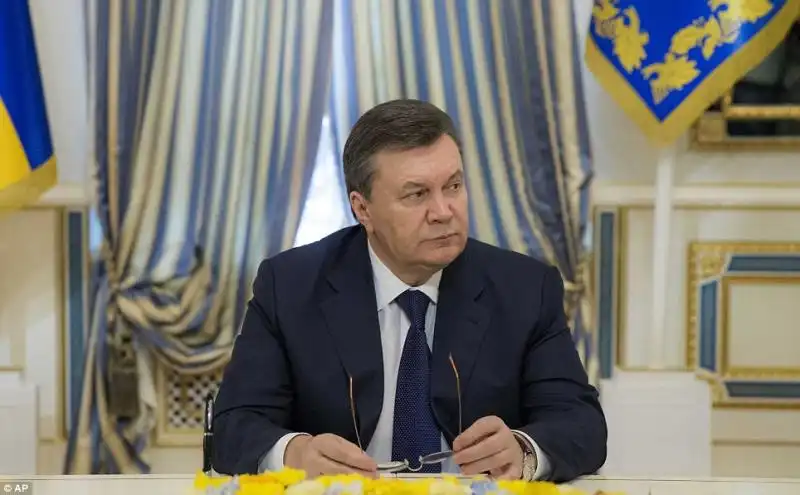 L ex presidente Viktor Yanukovich 