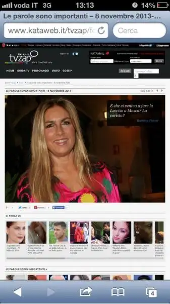 ROMINA POWER TWITTATA DA LOREDANA LECCISO 