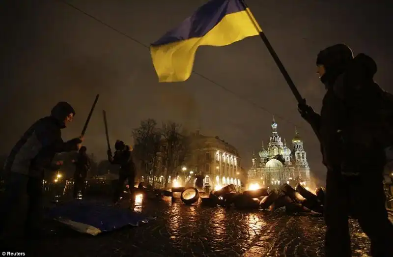 Gli scontri a Kiev sono durati mesi 