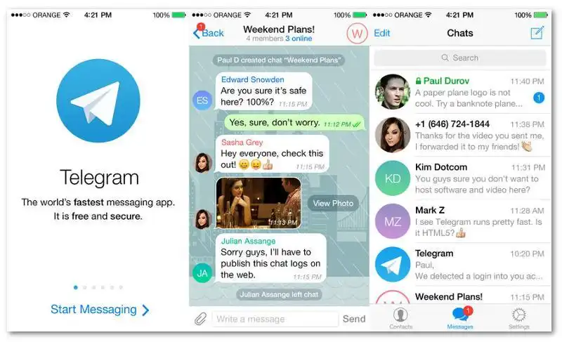 TELEGRAM APP DI MESSAGGI ISTANTANEI