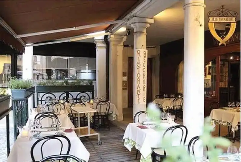 TREVISO RISTORANTE LE BECCHERIE DOVE FU CREATO IL TIRAMISU 