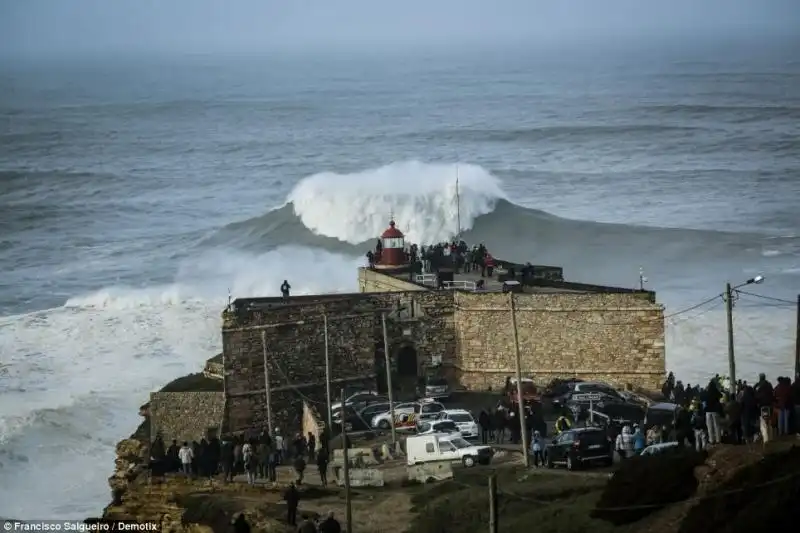 La zona di Nazare considerata una meraviglia naturale 