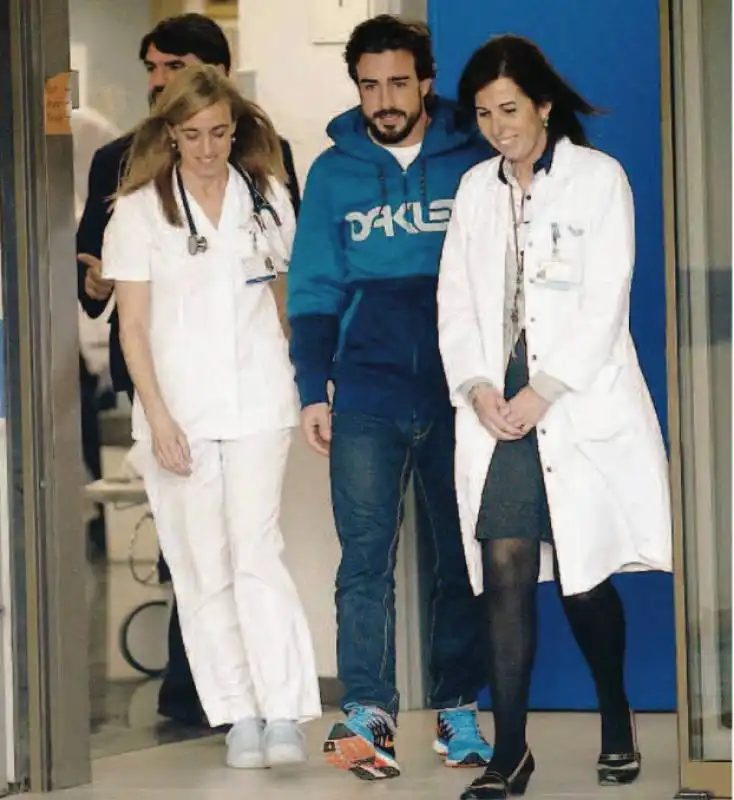 ALONSO ESCE DALLA CLINICA